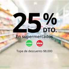 Imagen de 25% de descuento