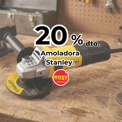 Imagen de Cupón Amoladora Stanley